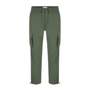 Firetrap Mens Tech Regular Combat Trousers / Khaki Green
